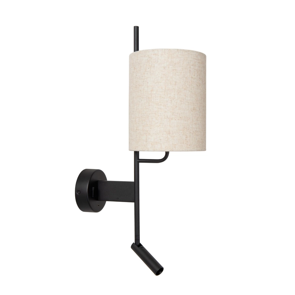 Wall lamp Magic with extra light and USB charging point