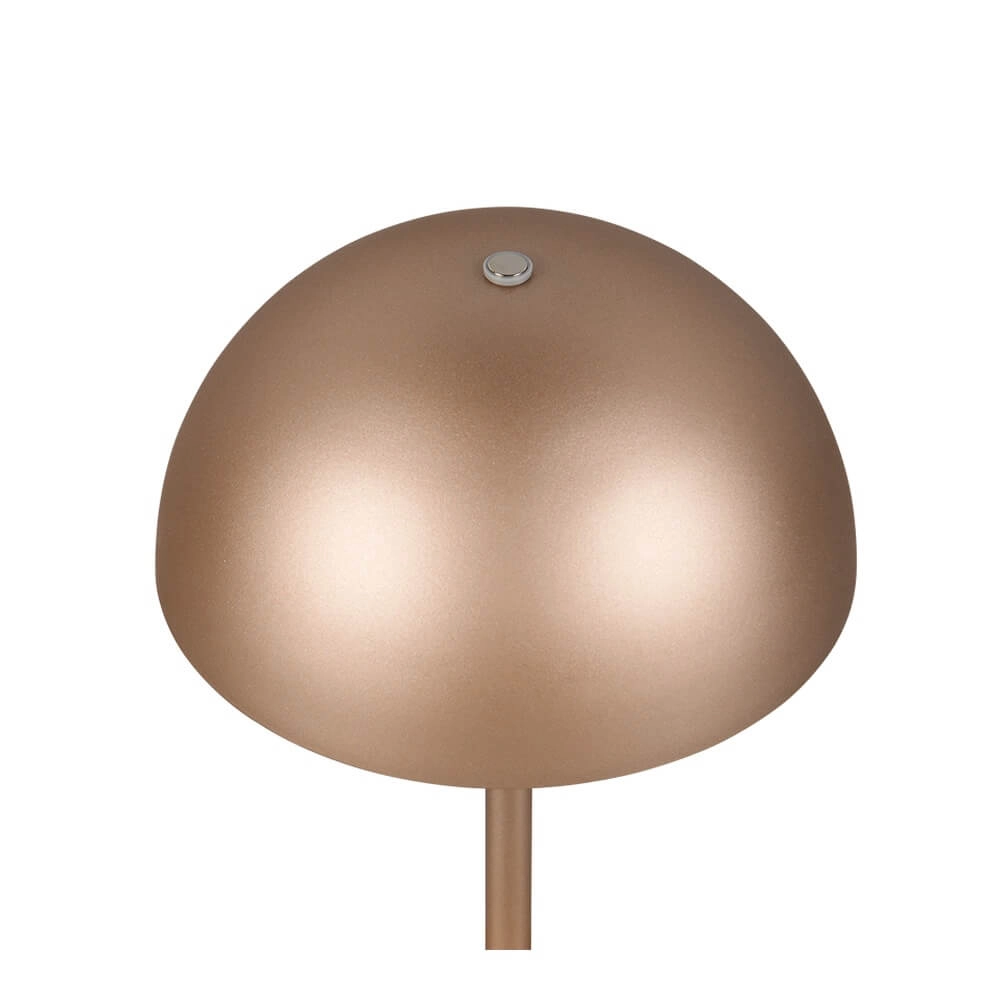Table lamp Munoz coffee brown Ø 13cm Trio 4017807642537