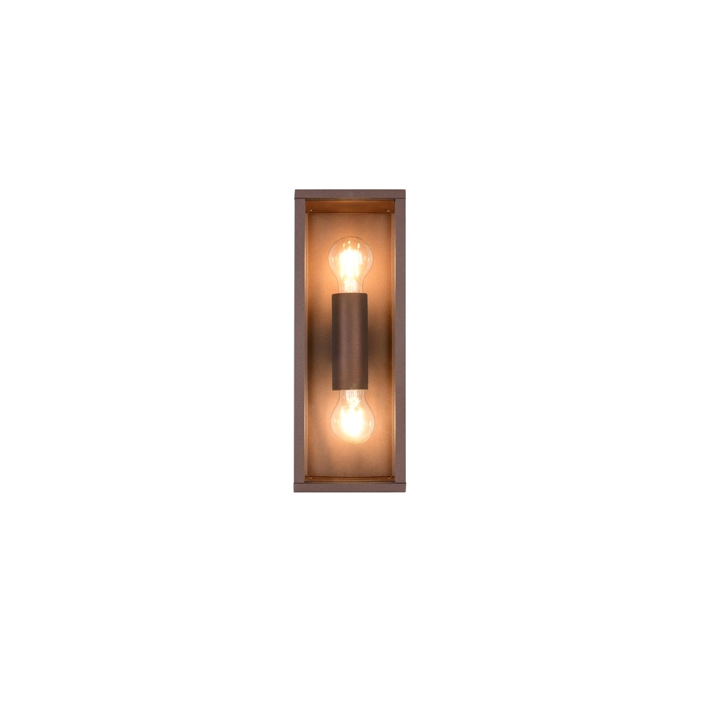 Modern wall lamp Garonne M rust brown Trio 4017807687392