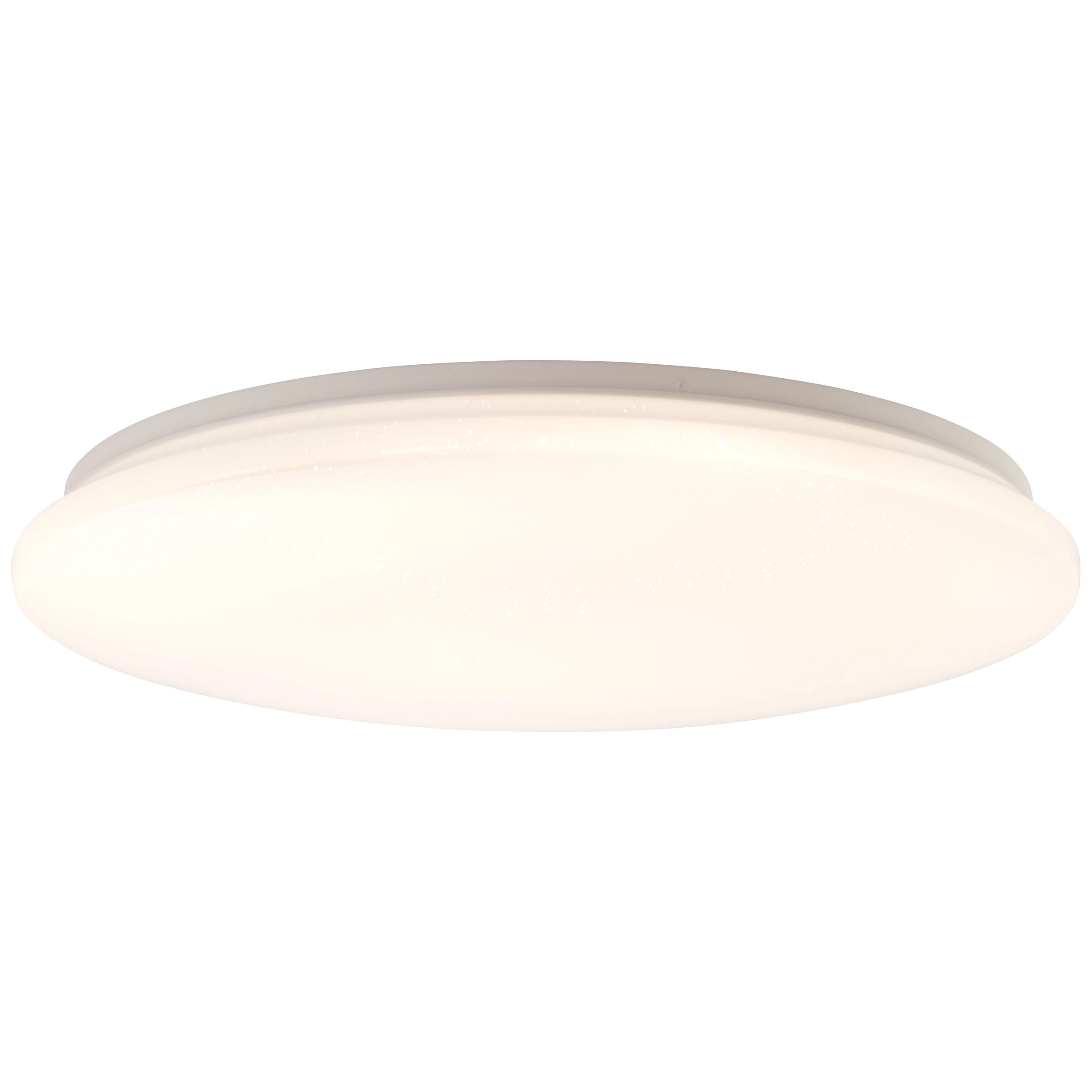 White ceiling lamp Farica Starry 50cm with star effect Brilliant 4004353373558