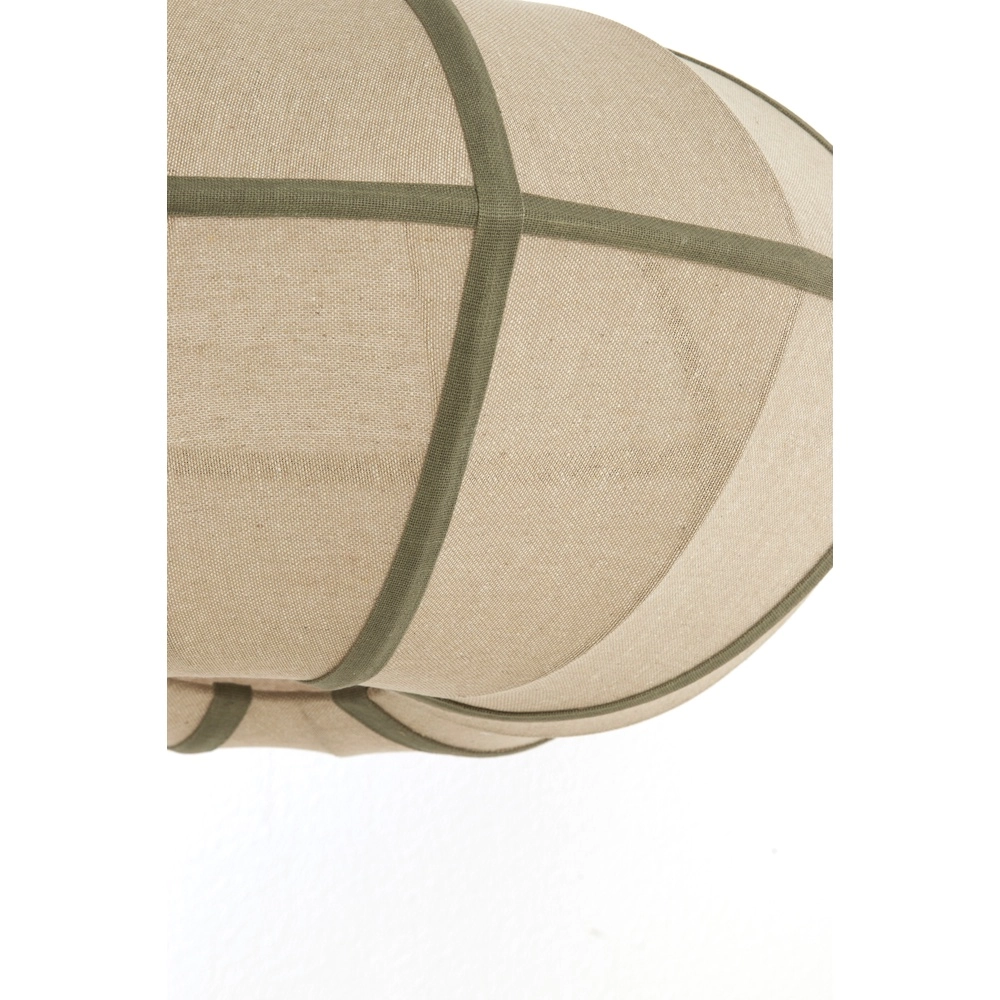 Japandi pendant lamp Mirelys Ø 61cm - olive green Light & Living 8717807835910