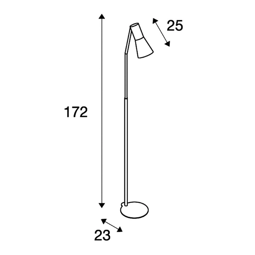 Floor lamp Phelia SLV 4024163158749