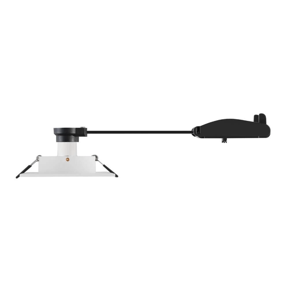 Recessed spotlight New Tria 75 XL square - white - GU10 SLV 4024163280549