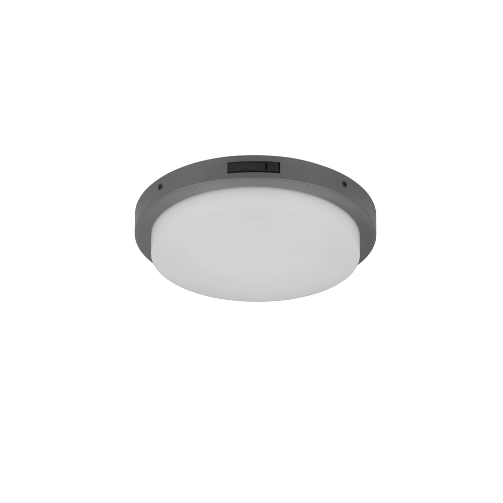 Ceiling lamp Bermejo round anthracite Trio 4017807648348