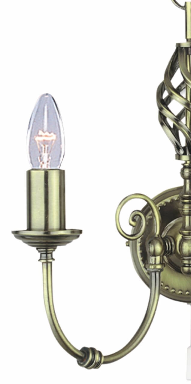 Antique wall lamp Zanzibar Searchlight 5013874189653