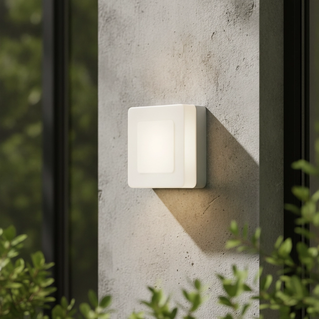 Square wall lamp Tune white