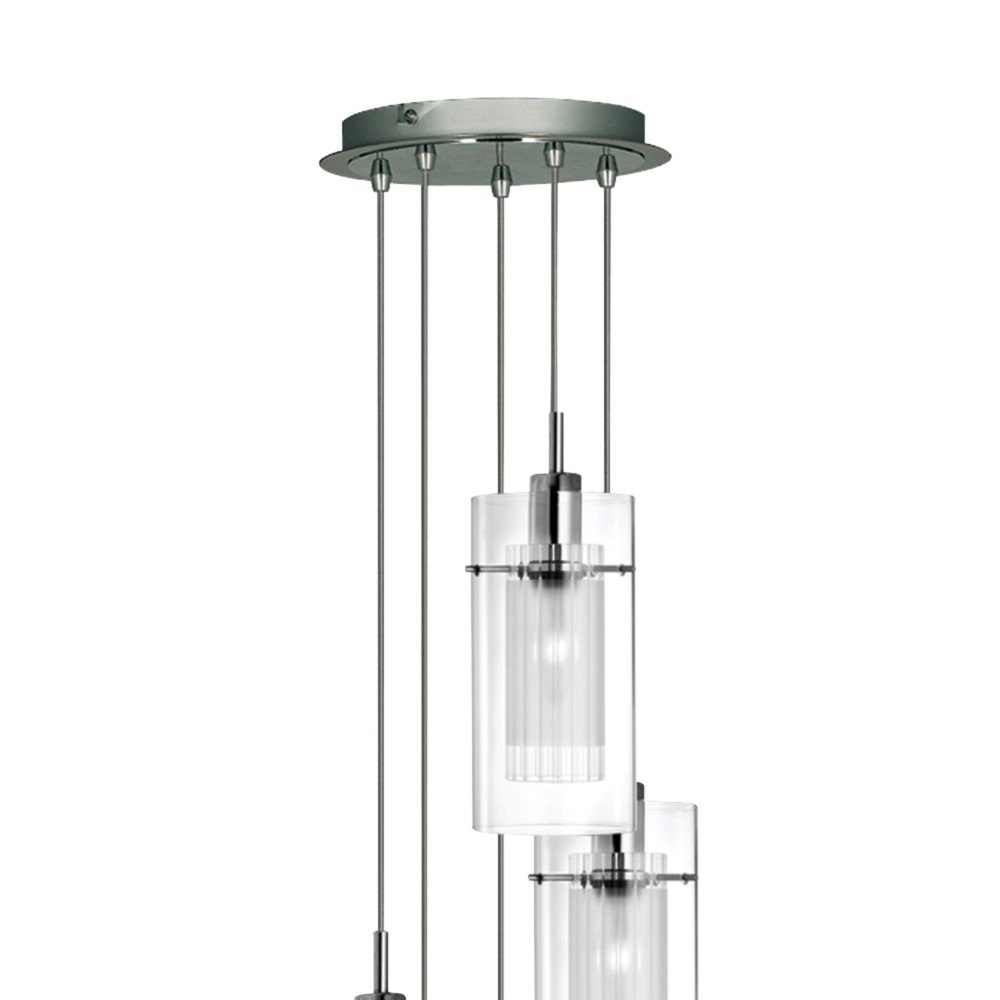 Glass vide lamp Duo 1 Searchlight 5013874274649