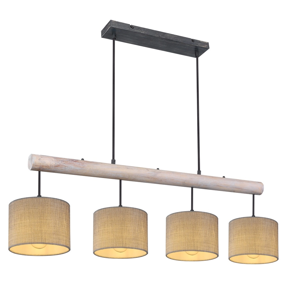 Country Pendant Lamp Roger 4-light