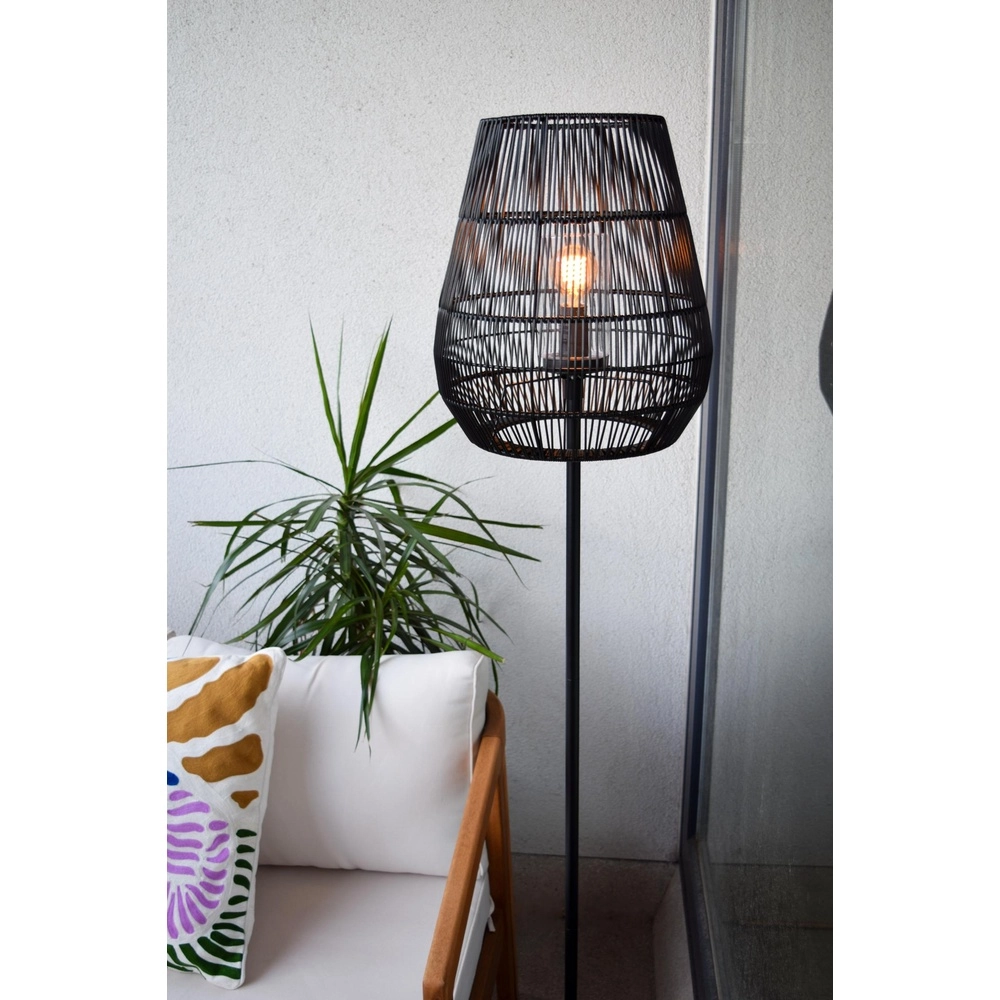 Floor lamp Nerida black IP44 - Ø 35cm Lucide 5411212031907