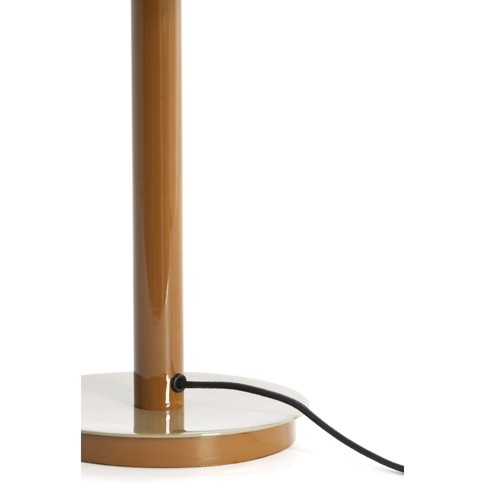Desk lamp Marivet gloss sand and brown - Ø 30cm Light & Living 8717807816247