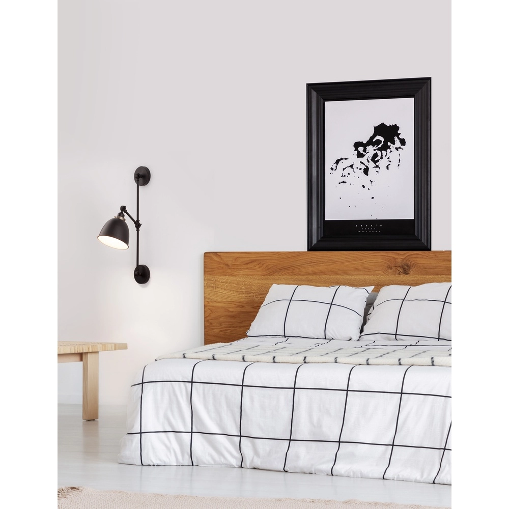 Wall lamp Virgo black Lyora 5212017420725