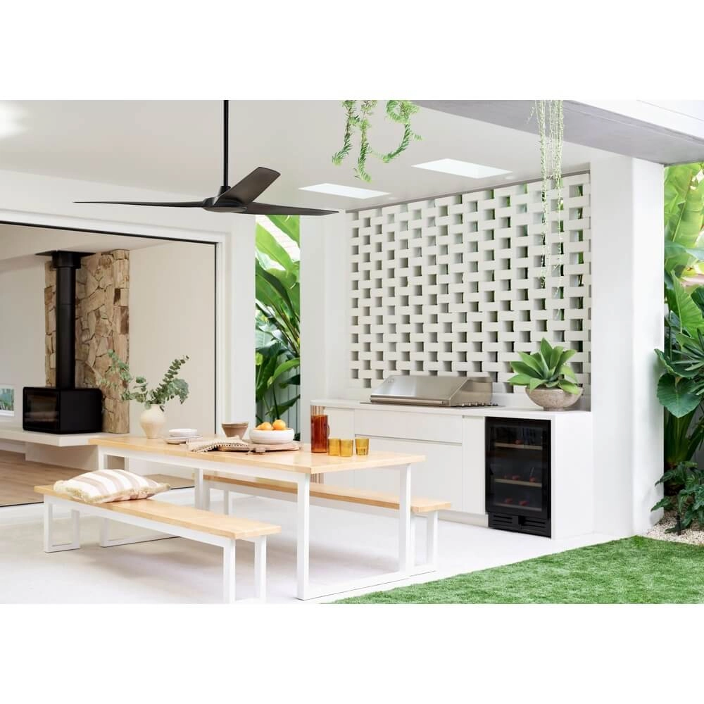 Black ceiling fan Abyss Ø 142cm Beacon 9333509217381