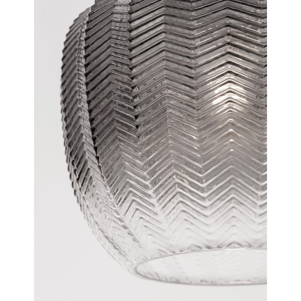 Pendant lamp Loni smoke glass Lyora 5212017423054