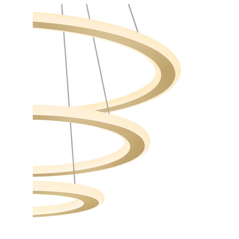 Design pendant lamp One Flat gold SLV 4024163288385