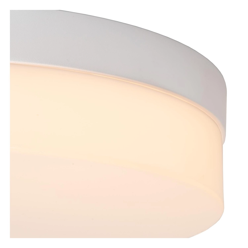 Ceiling light Biskit Ø 40cm - IP44 white Lucide 5411212792204