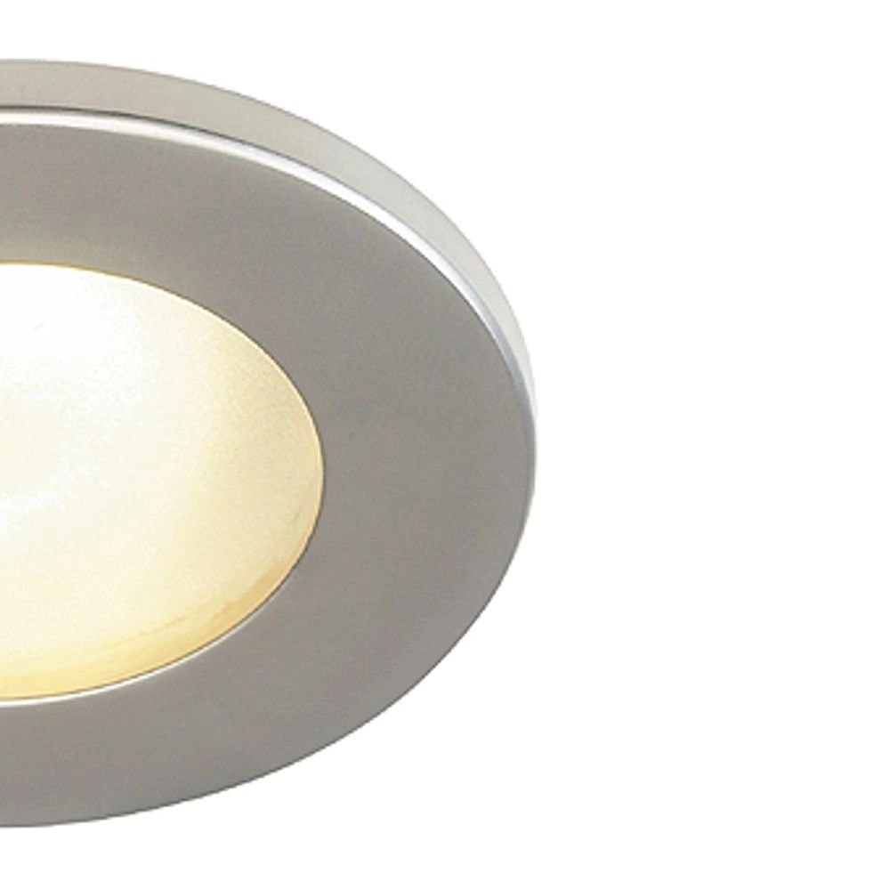 Recessed spotlight Dolix Out GU10 Round For outdoor titanium SLV 4024163194853
