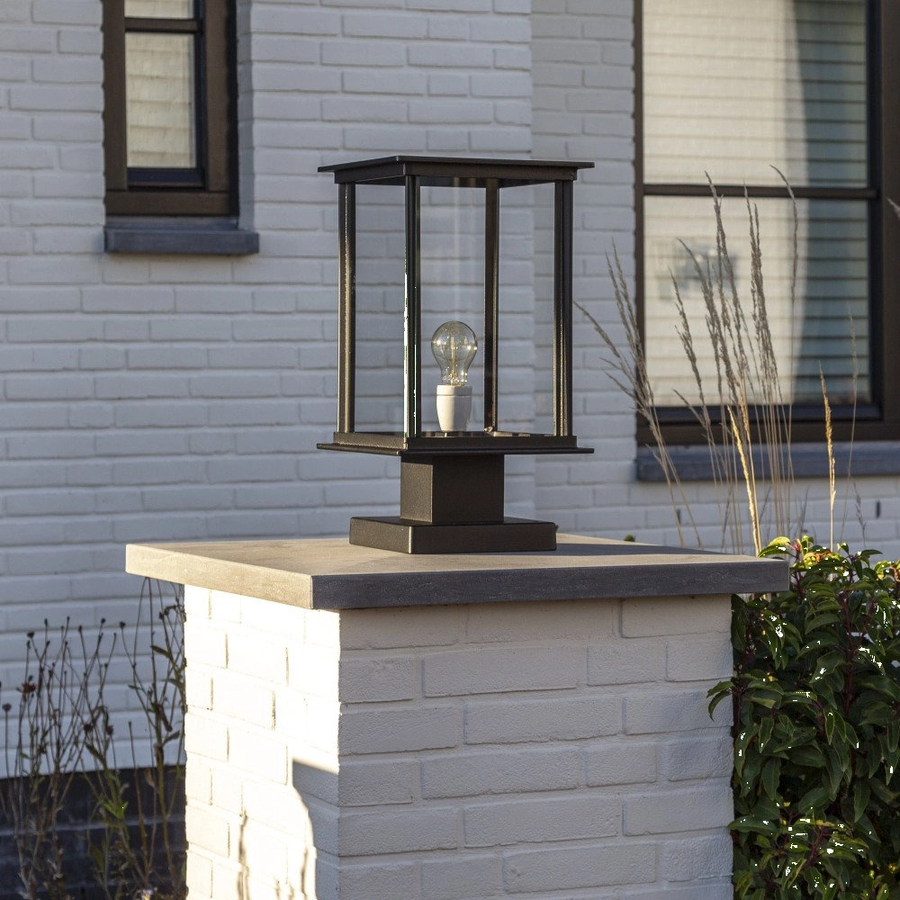 Modern pedestal lamp Capital Black KS Verlichting 8714732777506