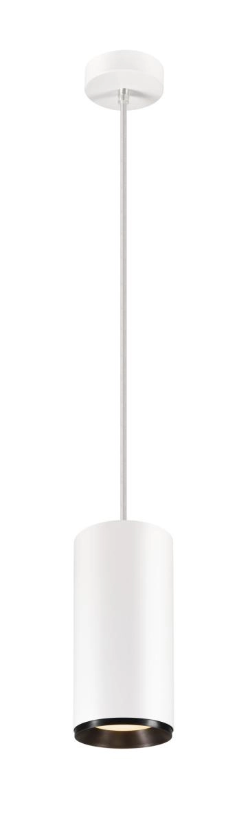 Pendant lamp Numinos XL Dali white/black 3000K - 24deg