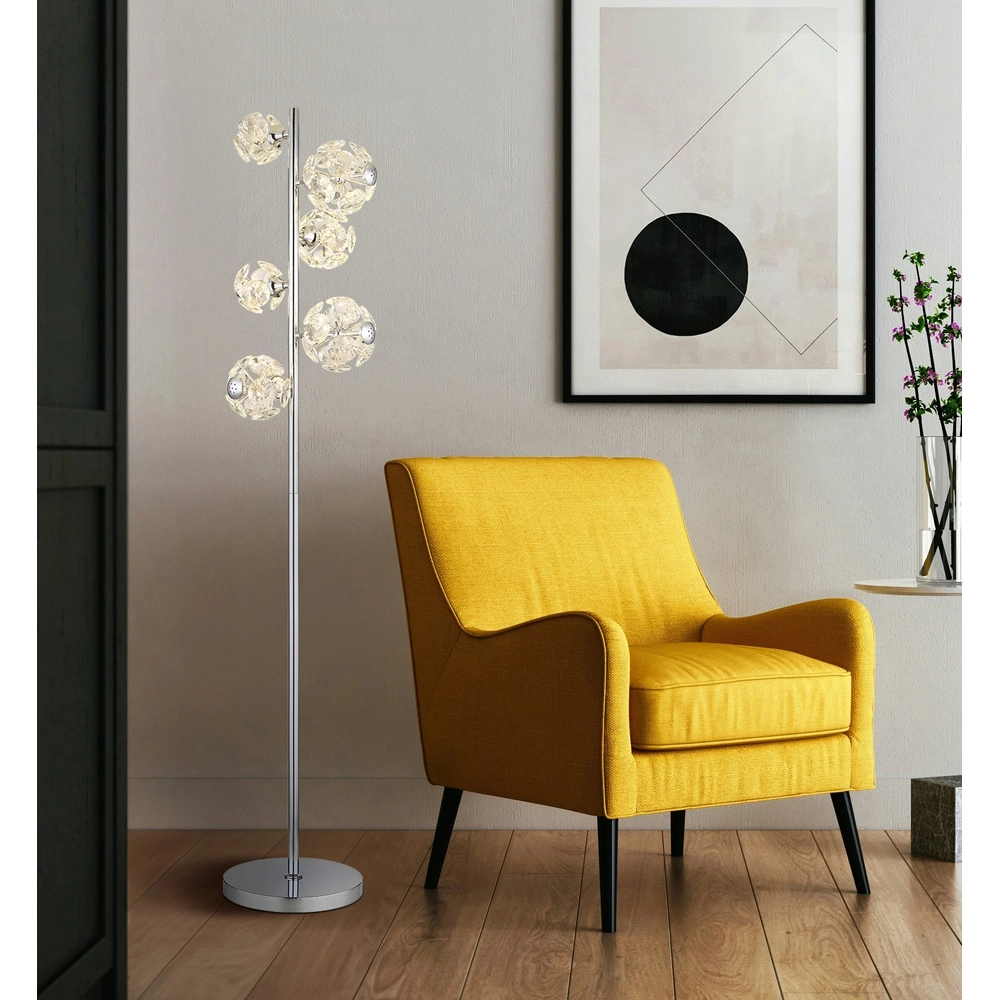 Floor lamp Virina chrome Globo 9007371512263