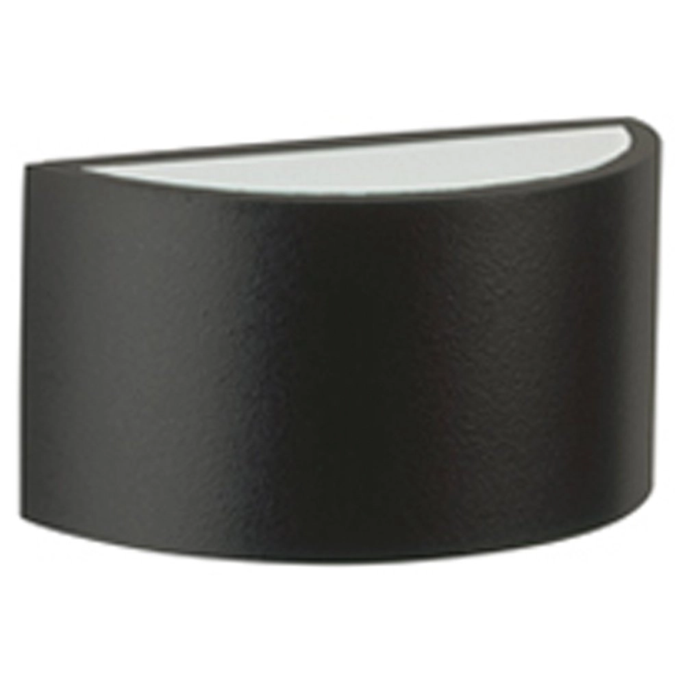 LED wall spot Squad M 20cm - black