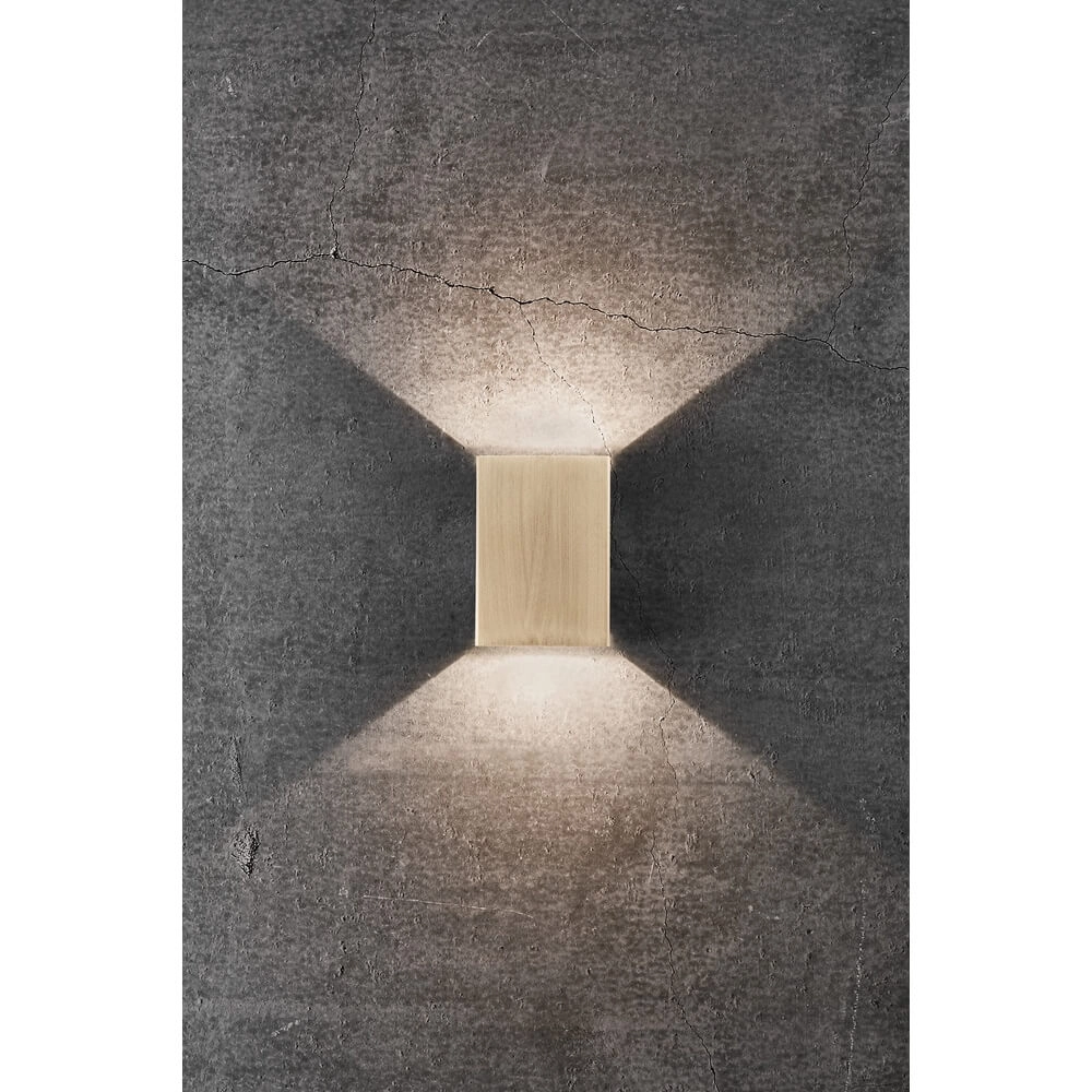 Wall lamp brass Fold Sleek design Nordlux 5704924000560