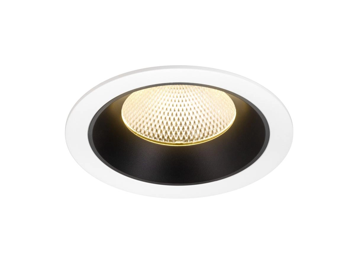 Recessed spotlight Numinos XL white/black 3000K - 40deg
