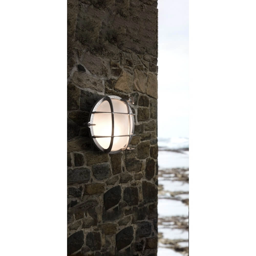 Classic wall lamp Polperro nickel Nordlux 5701581464582