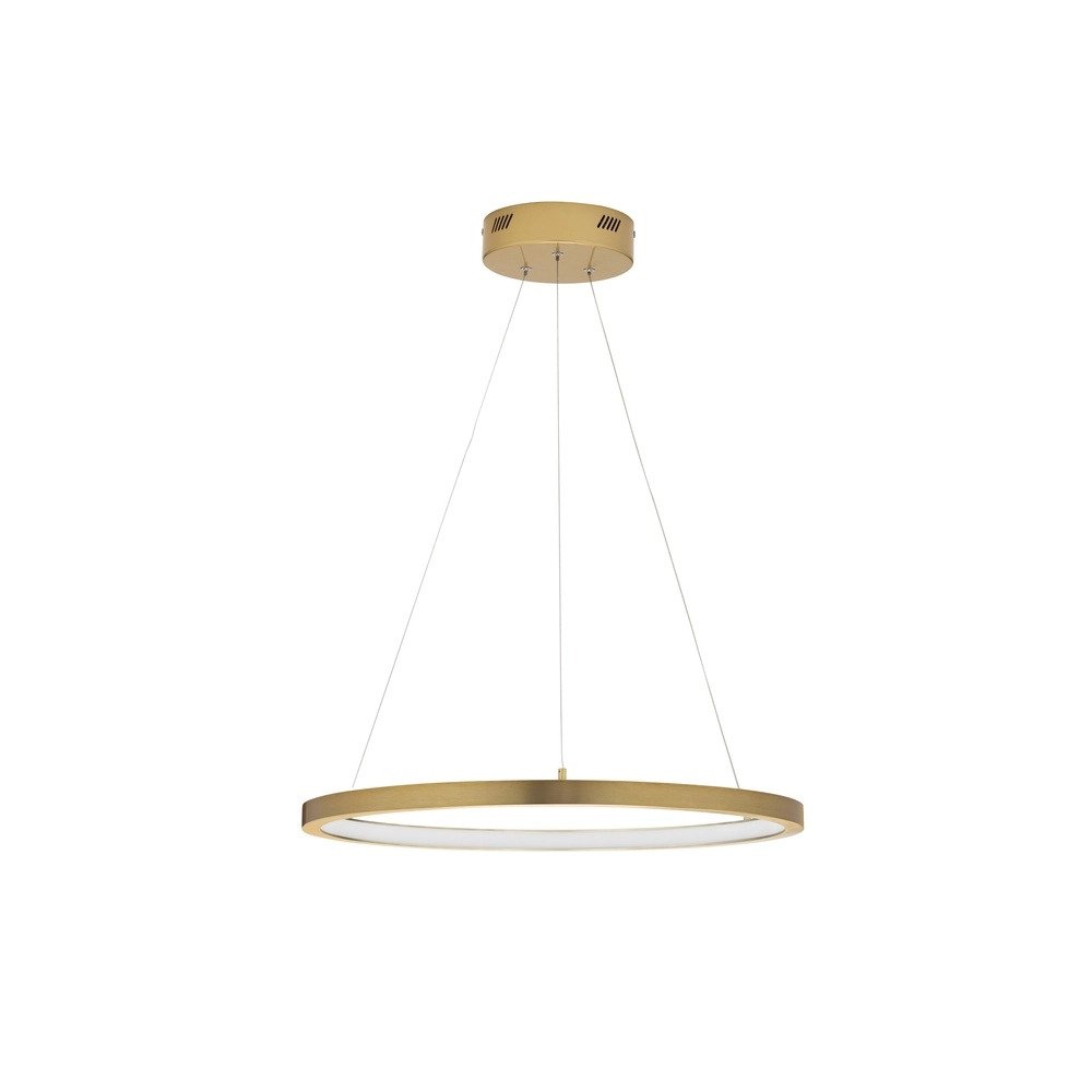 Golden pendant lamp Empatia design single Lyora 5212017442673