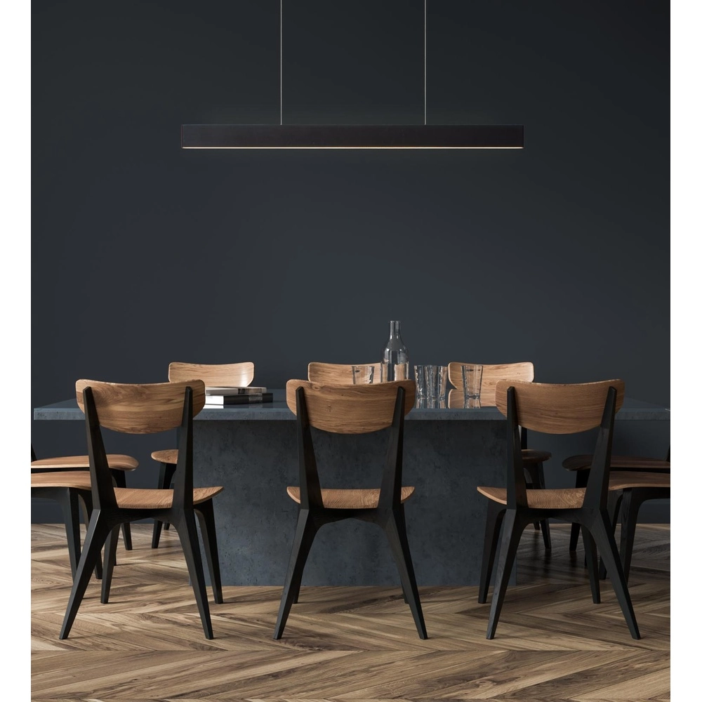 Modern pendant lamp Raya Led Black Lucide 5411212452269