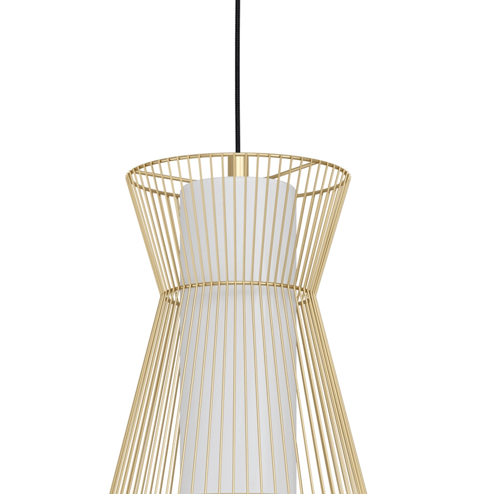3-light hanging lamp Maseta gold Eglo 9002759996369