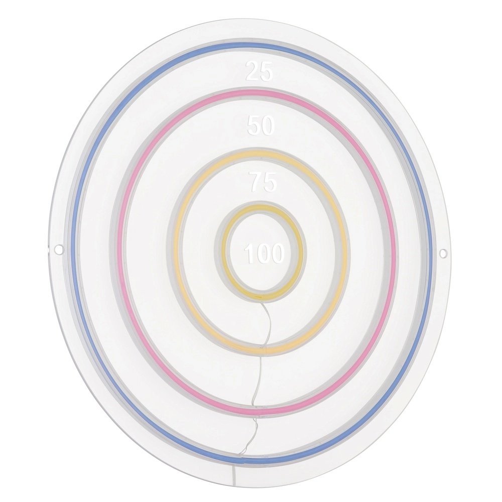 Wall lamp Darteri neon dartboard Globo 9007371583546