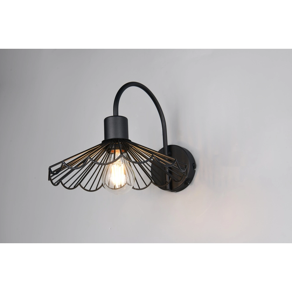 Wall lamp Margarita black Trio 4017807661736