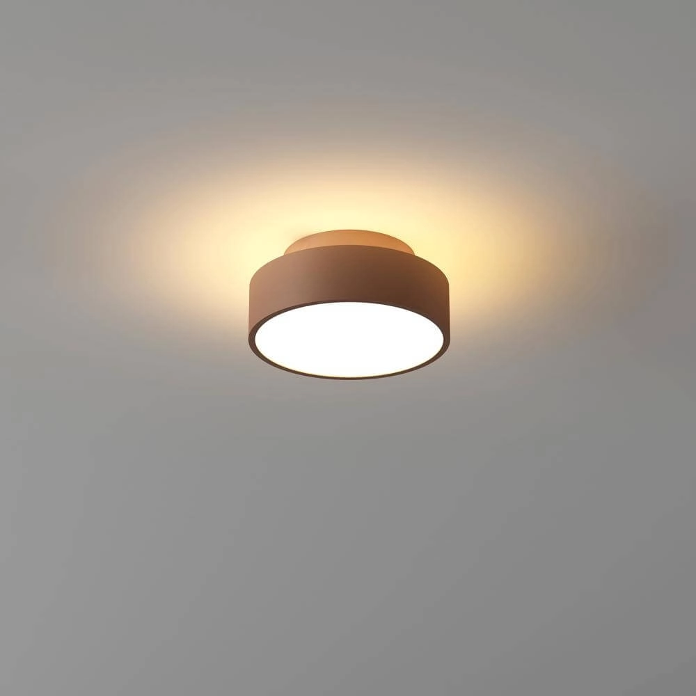 Ceiling lamp Chicago Ø 15cm brushed bronze Artdelight 8720701101302