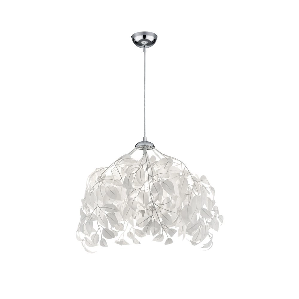 Pendant lamp Leavy 38cm gray shade