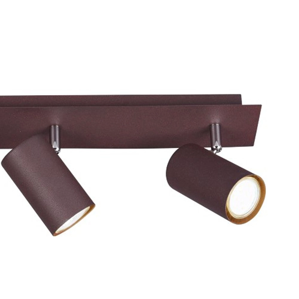 Spotlight Marley 3-light brown Trio 4017807408669