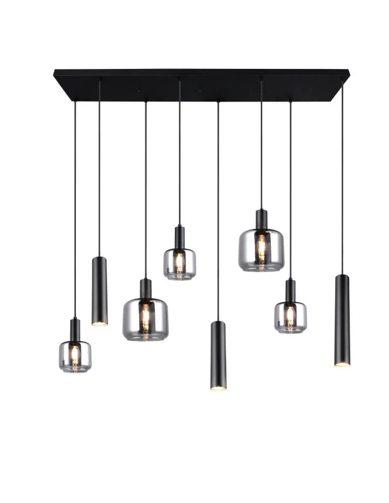 Dining table pendant lamp Mataro with pendants Trio 4017807612929