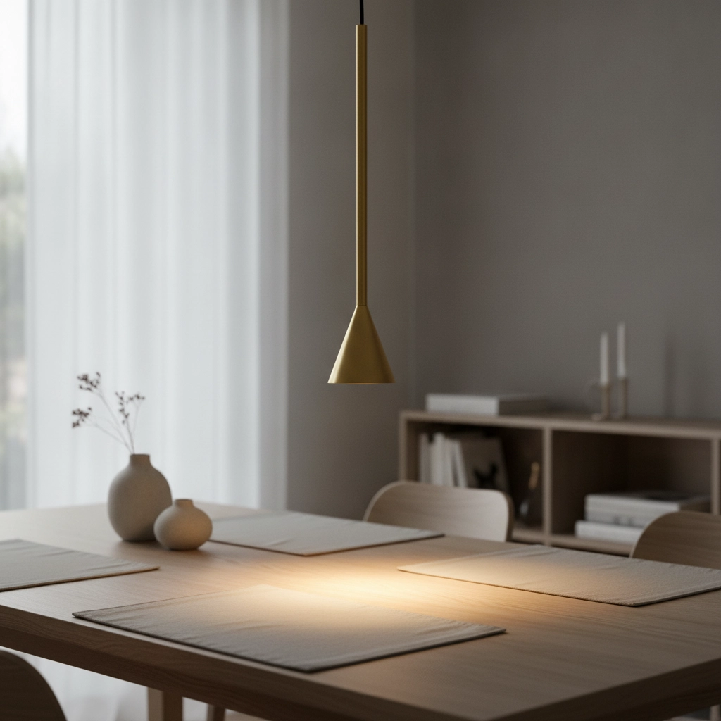 Pendant lamp Net Single gold