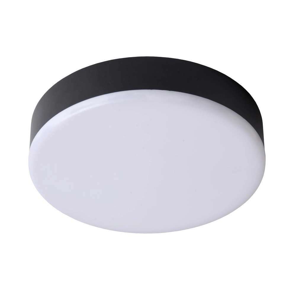 Ceiling light Ceres-Led IP44 black Ø 21,5cm
