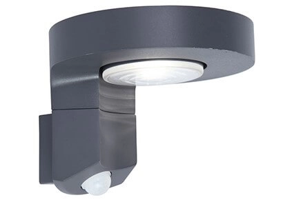 Solar wall lamp Diso anthracite