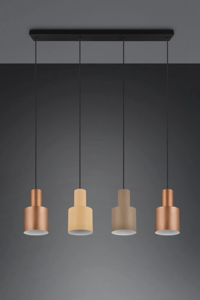 Design hanging lamp Agudo 4-light Trio 4017807574593