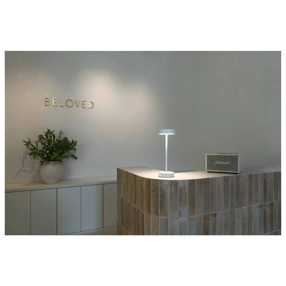 Outdoor table lamp Vinolina White - rechargeable SLV 4024163276290