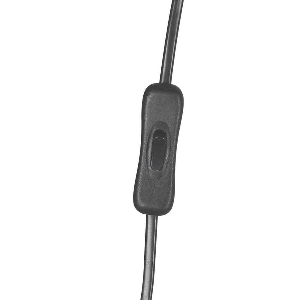 Wall lamp Pintino black with bronze Steinhauer 8712746176506