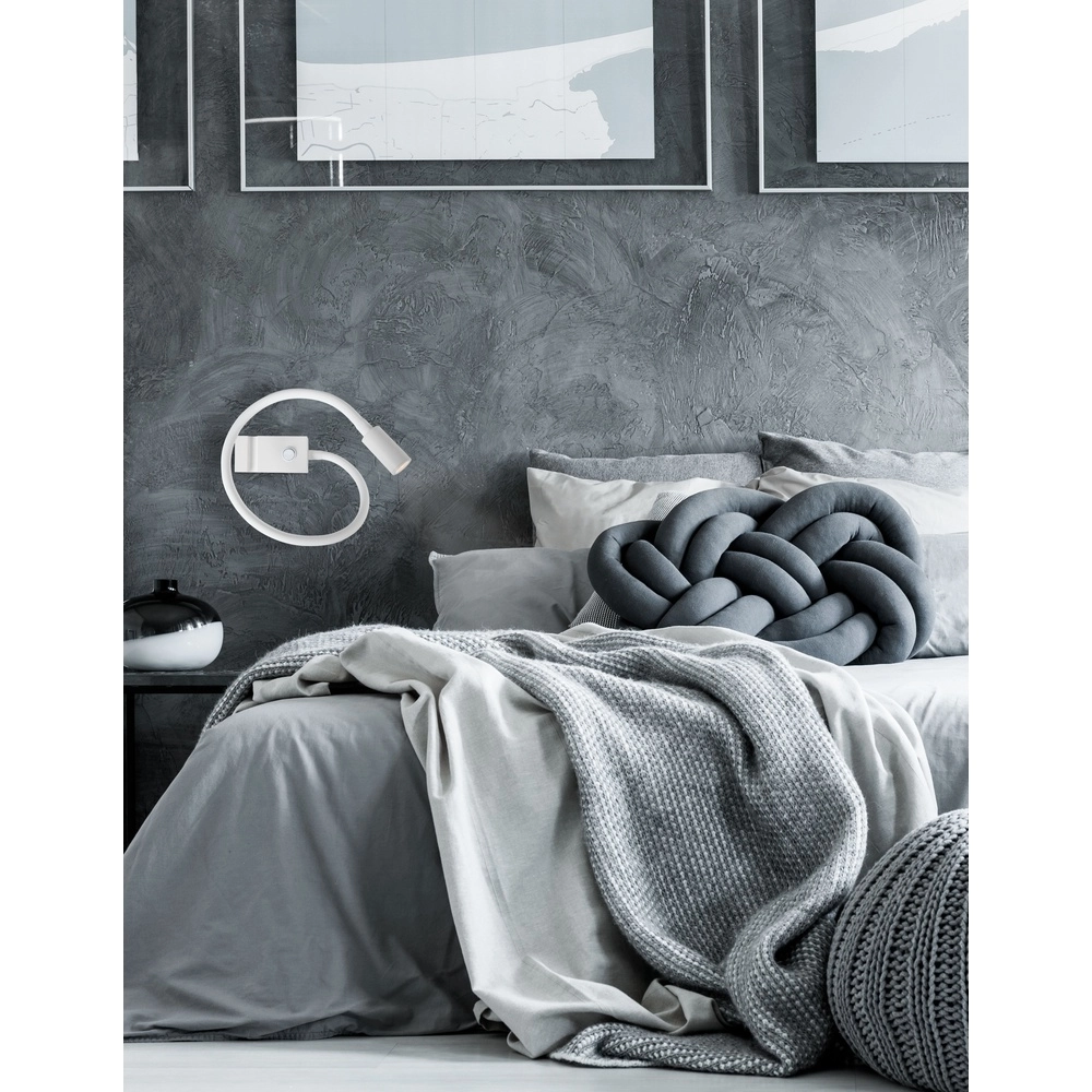 Bedside lamp Geneva white Lyora 5212017411075