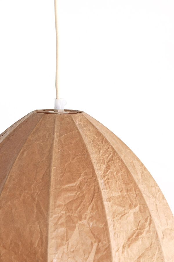 Brown pendant lamp Milatos Ø 28.5cm Light & Living 8717807743062