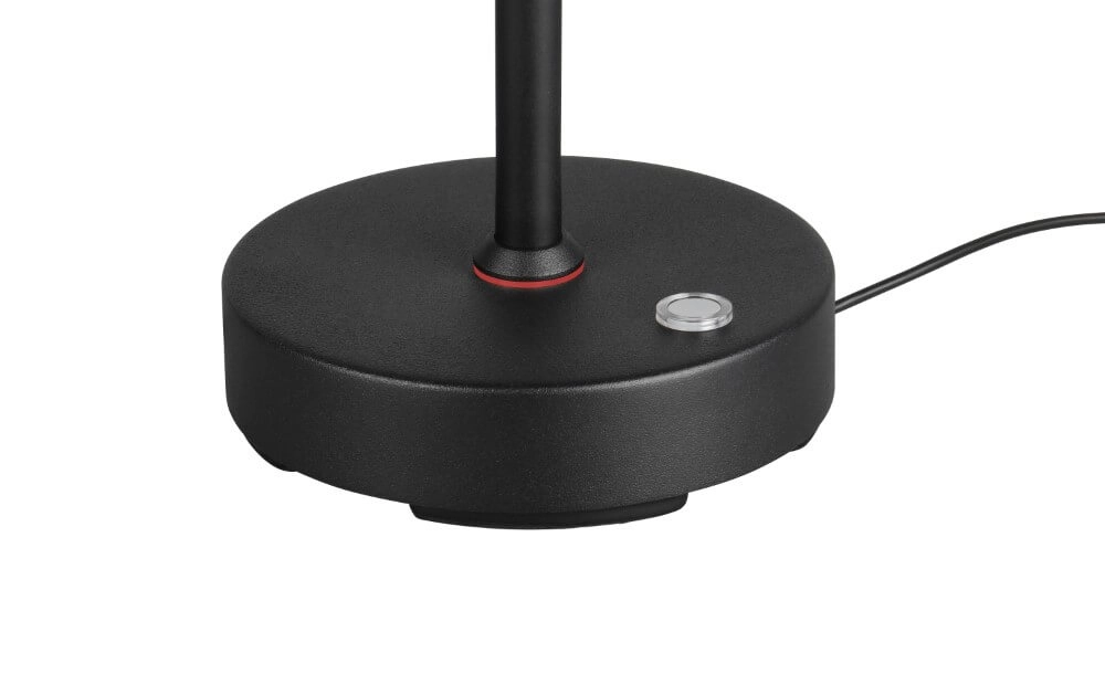 Black desk lamp Moreno Rechargeable Trio 4017807617993