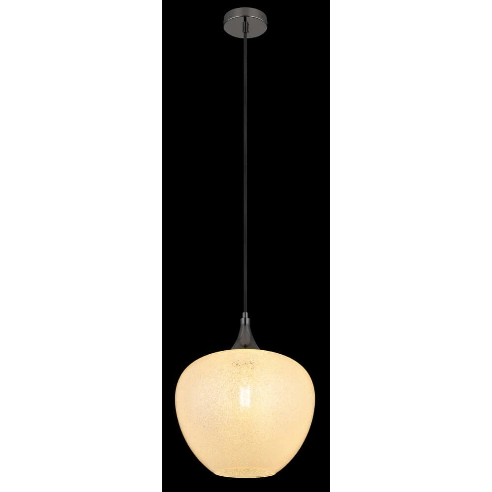 Anthracite pendant lamp Maxy with white glass Ø 29cm Globo 9007371447176