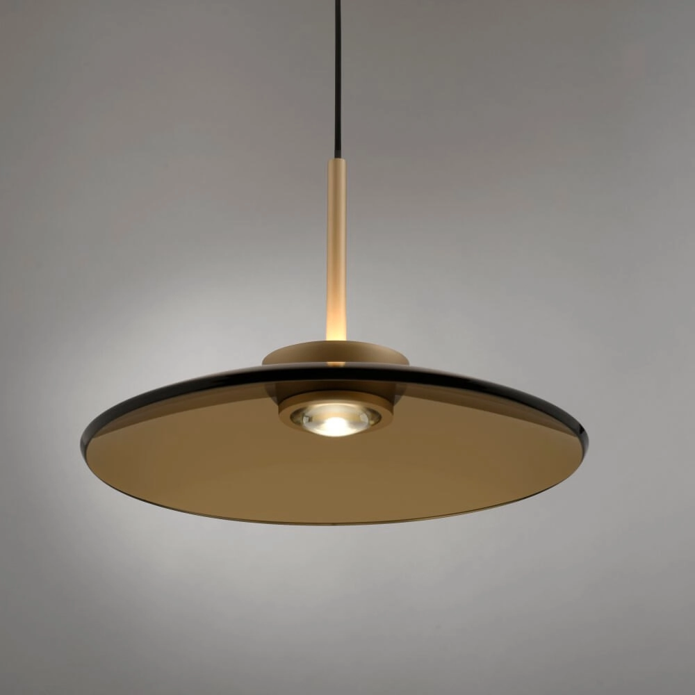 1-light hanging lamp Pure E-Moon bronze Paul Neuhaus 4012248382769