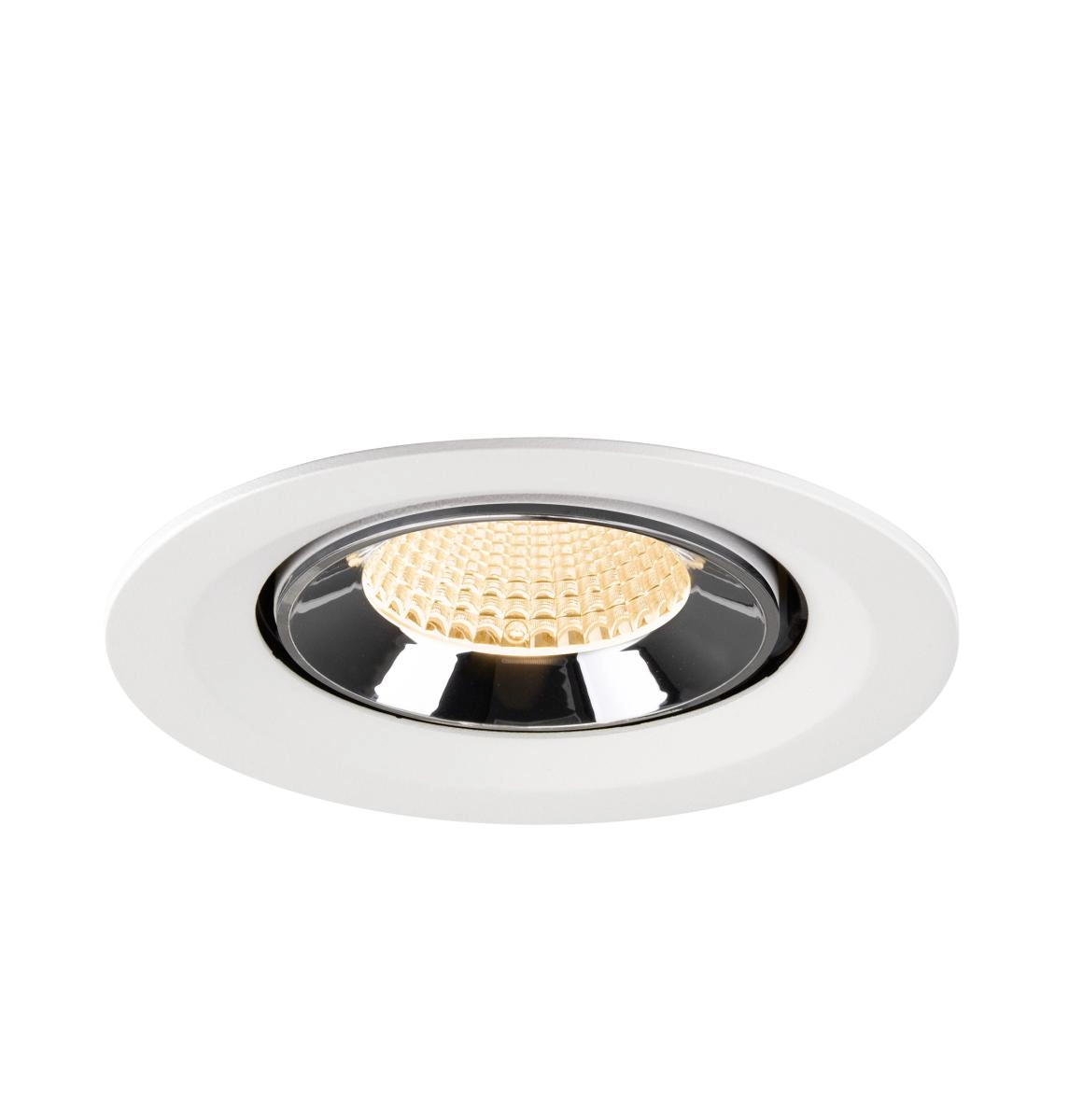 Recessed spotlight Numinos Gimble M white/chrome 2700K - 40deg SLV 4024163311991