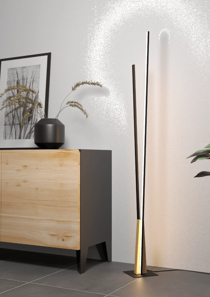 Modern floor lamp Panagria with led Eglo 9008606244270