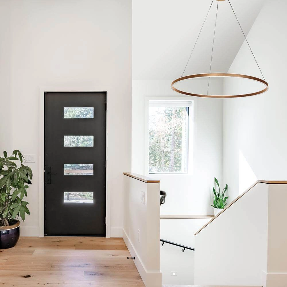 Design pendant lamp Ringlux gold Ø 100cm Steinhauer 8712746171679